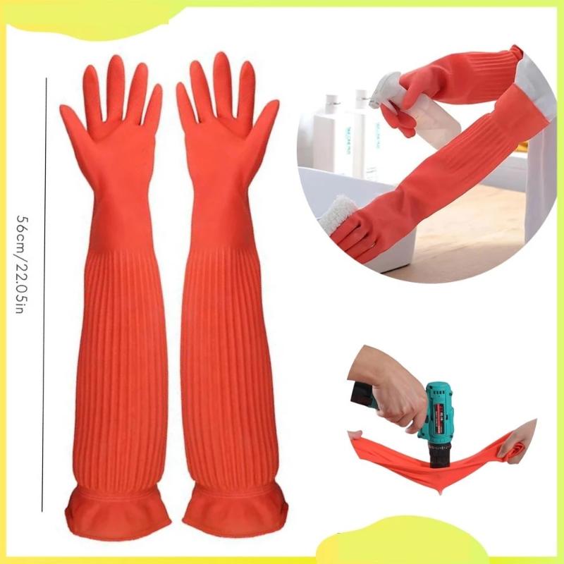 Extra Long Rubber Cleaning Glo - Rubber Glove Cleaning ulasan dan harga