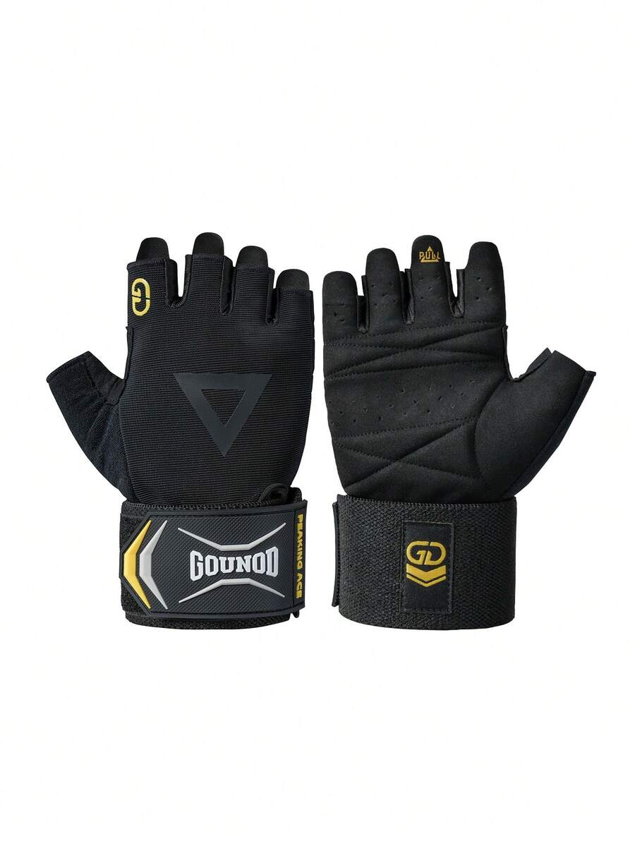 1 Pair GOUNOD Heavyweight Gym  - Workout Glove Gym ulasan dan harga
