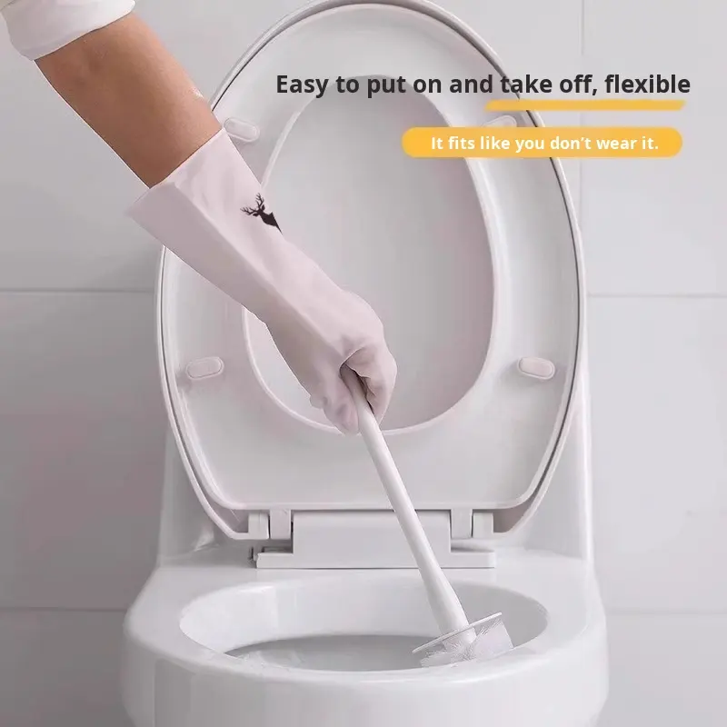 Waterproof Housework Cleaning  - Rubber Glove Cleaning ulasan dan harga