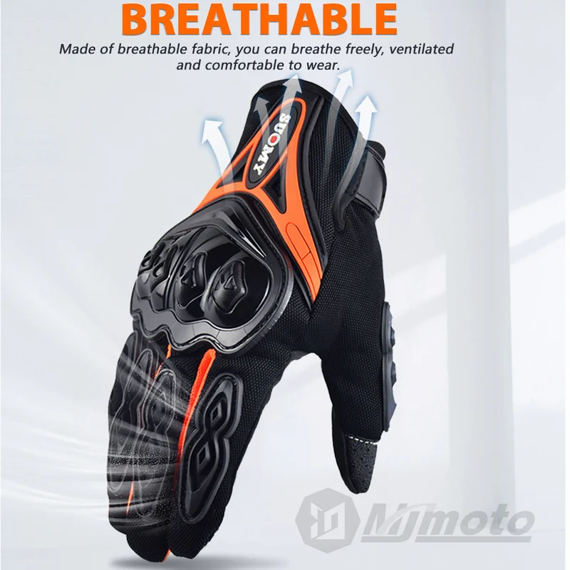 SUOMY Summer Touchscreen Motor - Motorcycle Glove Knuckle ulasan dan harga