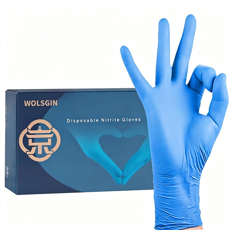 20/50/100 Pure Nitrile Gloves, - Rubber Glove Cleaning ulasan dan harga