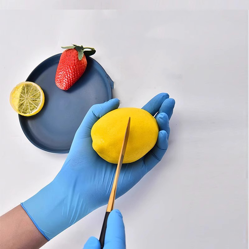 20/50/100 Pure Nitrile Gloves, - Rubber Glove Cleaning ulasan dan harga