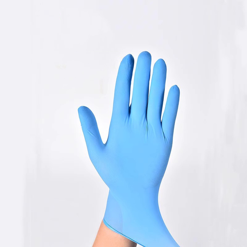 20/50/100 Pure Nitrile Gloves, - Rubber Glove Cleaning ulasan dan harga